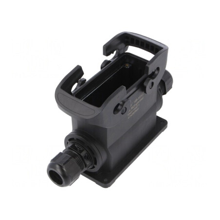 Carcasă pentru Conectori HDC Han-Eco B 16B Drept | Electronic-mag.ro | Componente Electronice