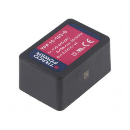 Convertor AC/DC 13.2W 3.3VDC TPP 15-103-D | Electronic-mag.ro | Componente Electronice