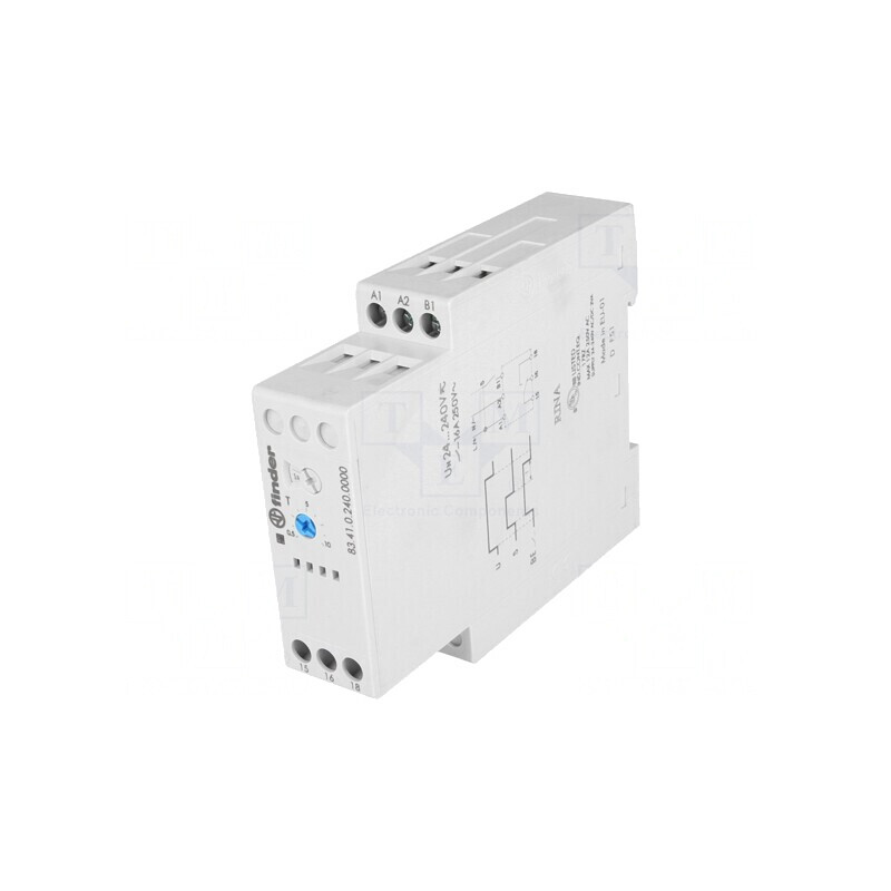 Timer 0,05s-10zile SPDT 250VAC 16A 24-240V | Electronic-mag.ro | Componente Electronice