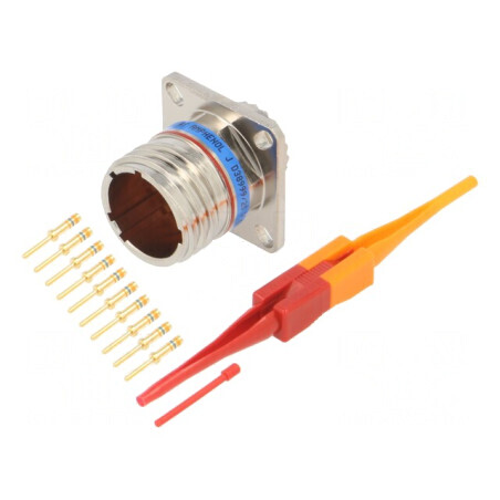Conector Militar 13mm MIL-DTL-38999 Series III Tată | Electronic-mag.ro | Componente Electronice