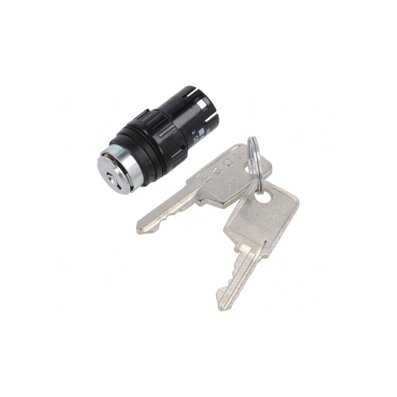Comutator corp 16mm 3 poziții IP65 | Electronic-mag.ro | Componente Electronice