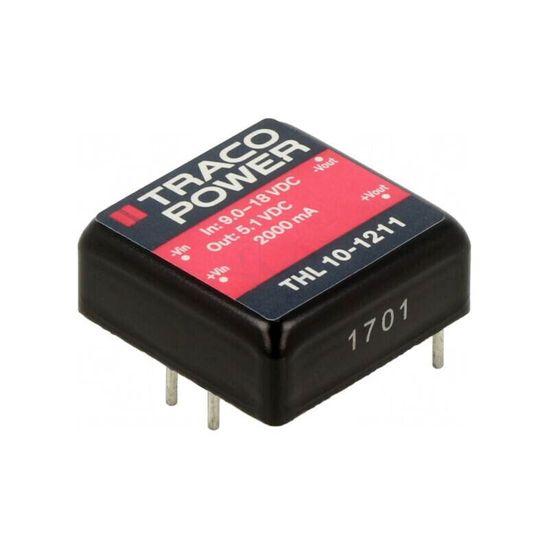 Convertor DC/DC 10W 9-18V la 5.1V 2000mA | Electronic-mag.ro | Componente Electronice