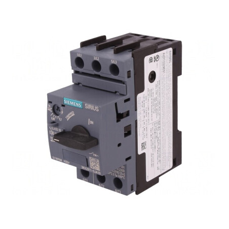 Întrerupător Motor 0.25kW 220-690VAC Șină DIN 3RV2 | Electronic-mag.ro | Componente Electronice