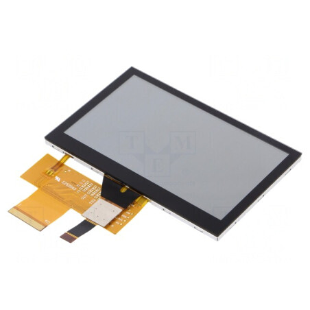 Afișaj TFT 4,3" LED 480x272 3-3,6V | Electronic-mag.ro | Componente Electronice