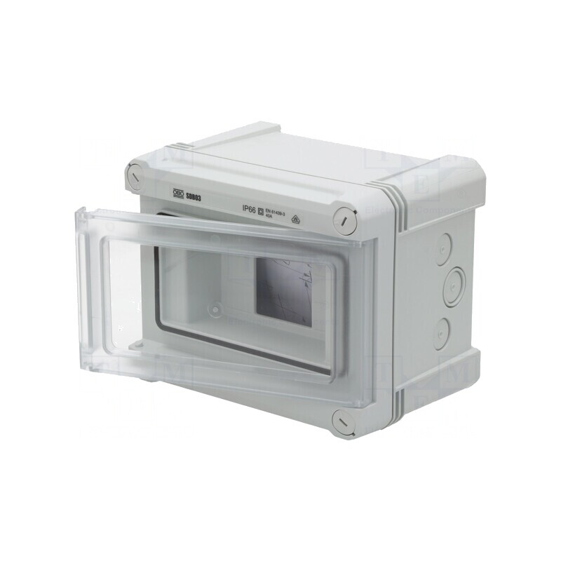 Carcasă pentru aparatură modulară IP66 perete gri deschis | Electronic-mag.ro | Componente Electronice Carcasă pentru aparatură modulară IP66 perete gri deschis | Electronic-mag.ro | Componente Electronice