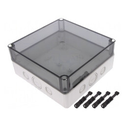 Carcasă Universală Policarbonat 180x182x84mm | Electronic-mag.ro | Componente Electronice