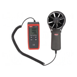 Termoanemometru LCD UT363S 0-30 m/s -10-50°C cu Iluminare