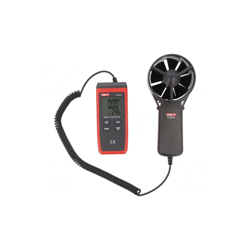 Termoanemometru LCD UT363S 0-30 m/s -10-50°C cu Iluminare | Electronic-mag.ro | Componente Electronice