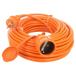 Prelungitor Electric Portocaliu 25m 3x1,5mm2 | Electronic-mag.ro | Componente Electronice