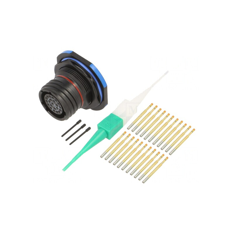 Conector Militar 13mm MIL-DTL-38999 Series III Mamă | Electronic-mag.ro | Componente Electronice