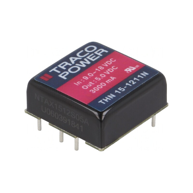 Convertor DC/DC 15W 9-18V la 5V 3A | Electronic-mag.ro | Componente Electronice
