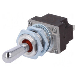 Comutator Basculant 3 Poziții ON-OFF-ON 5A/28VDC IP68 | Electronic-mag.ro | Componente Electronice