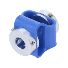 Cuplaj Poliuretan-Oțel Zincat Ø10mm-Ø6mm | Electronic-mag.ro | Componente Electronice