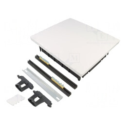 Carcasă modulară IP40 albă pentru perete IK07 MIP22112 | Electronic-mag.ro | Componente Electronice
