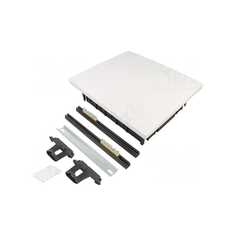 Carcasă modulară IP40 albă pentru perete IK07 MIP22112 | Electronic-mag.ro | Componente Electronice