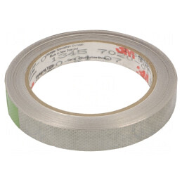 Bandă de ecranare acrilică cuprată 15mm x 16.5m - 3M 1345 | Electronic-mag.ro | Componente Electronice