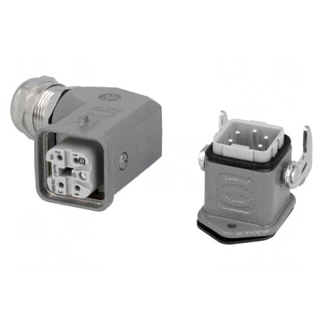 Conector HDC Tată-Mamă Soclu-Mufă Set Complet Han Kit | Electronic-mag.ro | Componente Electronice