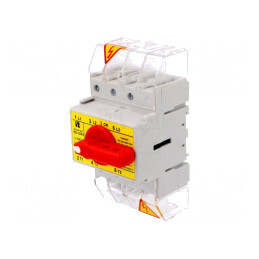 Separator-întrerupător 3P 63A 400VAC pentru șină DIN | Electronic-mag.ro | Componente Electronice