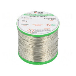 Sârmă de Lipit fără Plumb 500g 700um | Electronic-mag.ro | Componente Electronice