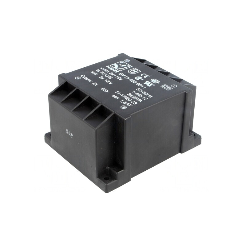 Transformator Încapsulat 60VA 115V 18V 18V 1666mA | Electronic-mag.ro | Componente Electronice Transformator Încapsulat 60VA 115V 18V 18V 1666mA | Electronic-mag.ro | Componente Electronice