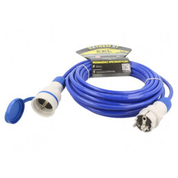 Prelungitor Electric 10m Albastru 16A 3x1,5mm2 | Electronic-mag.ro | Componente Electronice