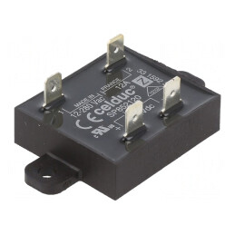 Releu semiconductor 12A 1-fazat 3÷32VDC 12÷280VAC | Electronic-mag.ro | Componente Electronice