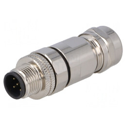 Mufă M12 5 Pini Tată IP67 60V Profibus | Electronic-mag.ro | Componente Electronice