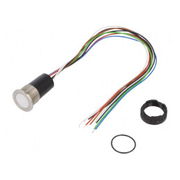 Comutator: capacitiv | Poz: 2 | SPST-NO | 0,1A/42VAC | 0,1A/60VDC | IP67 | 3-101-397