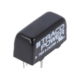 Convertor DC/DC 9W 9-36V la 12V/-12V SIP8 TMR 9-2422WI | Electronic-mag.ro | Componente Electronice