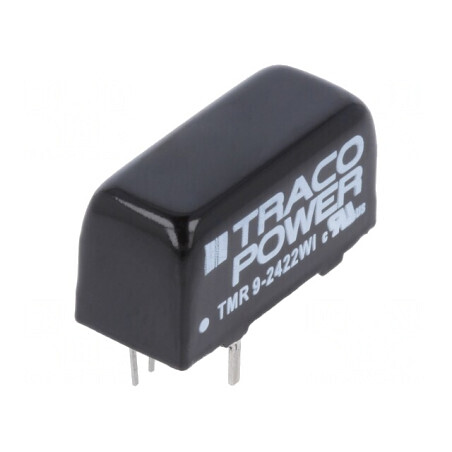Convertor DC/DC 9W 9-36V la 12V/-12V SIP8 TMR 9-2422WI | Electronic-mag.ro | Componente Electronice