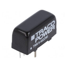 Convertor DC/DC 9W 18-75V la 12V/-12V SIP8 | Electronic-mag.ro | Componente Electronice