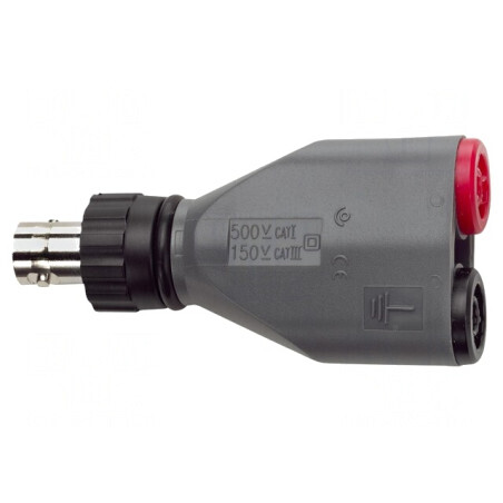 Adaptor Banană 4mm la BNC Mamă 3A x2 | Electronic-mag.ro | Componente Electronice