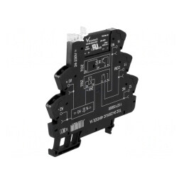 Releu intermediar SPDT 24-230V AC/DC 0,1A | Electronic-mag.ro | Componente Electronice
