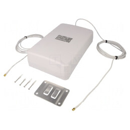Antenă LTE Exterior 9dBi 4G cu Cablu 3m SMA | Electronic-mag.ro | Componente Electronice