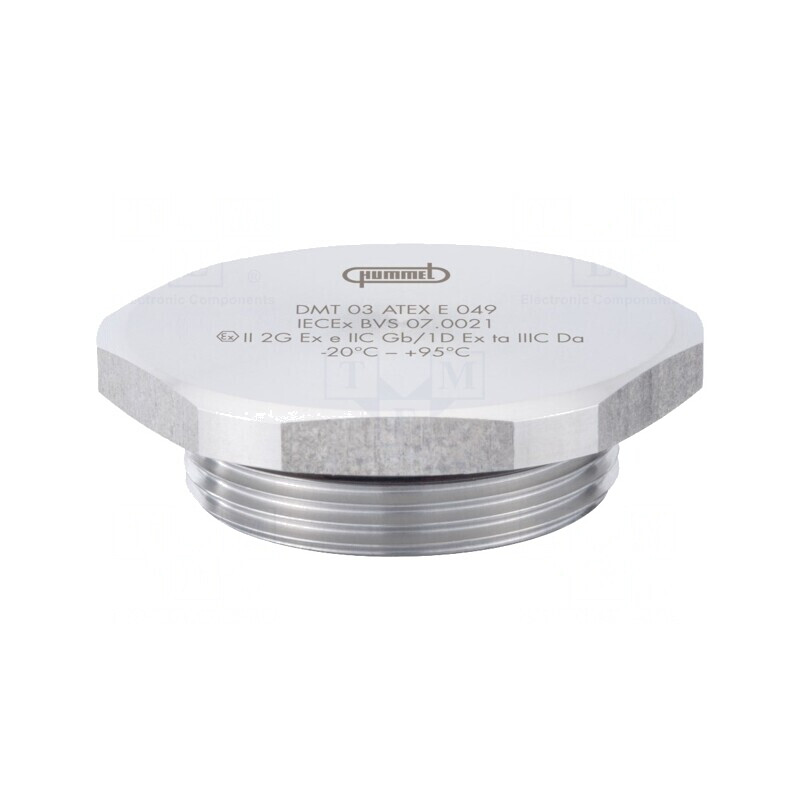 Capac de protecție IP68 oțel inoxidabil M40 1,5 | Electronic-mag.ro | Componente Electronice