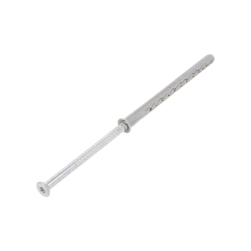 Plastic Anchor with Screw 8x100 Zinc-Plated Steel | Electronic-mag.ro | Componente Electronice
