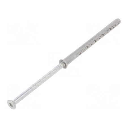 Plastic Anchor with Screw 8x100 Zinc-Plated Steel | Electronic-mag.ro | Componente Electronice