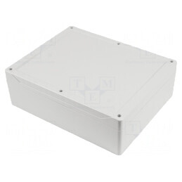 Carcasă universală ABS gri IP66 240x300x95mm | Electronic-mag.ro | Componente Electronice