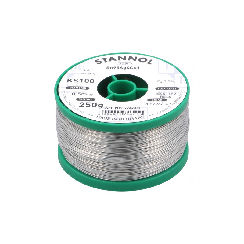 Sârmă de lipit fără plumb 0,5mm 0,25kg | Electronic-mag.ro | Componente Electronice