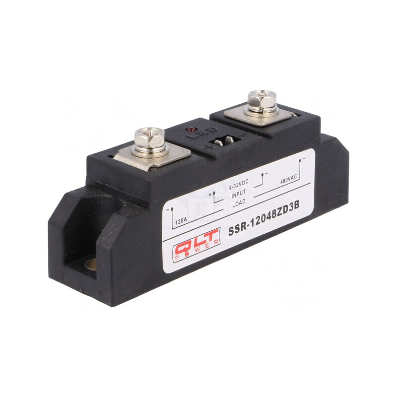 Releu Semiconductor 120A 1-fazat 4-32VDC 44-480VAC | Electronic-mag.ro | Componente Electronice