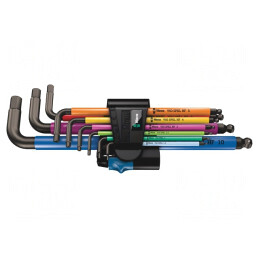 Set chei imbus Hex-Plus sferic 9 bucăți | Electronic-mag.ro | Componente Electronice