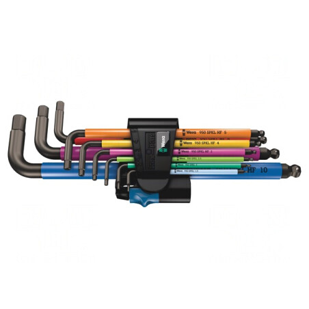 Set chei imbus Hex-Plus sferic 9 bucăți | Electronic-mag.ro | Componente Electronice
