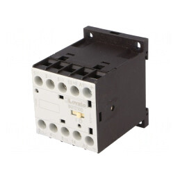Contactor 3-Poli 12VDC 12A 3 Contacte Auxiliare NO | Electronic-mag.ro | Componente Electronice