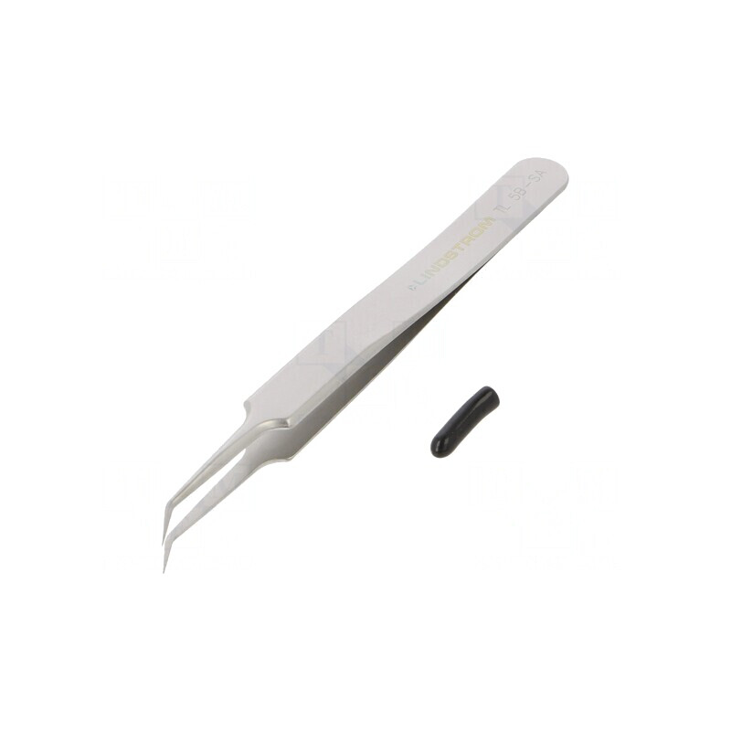 Pensetă de Precizie cu Vârf Curbat 110mm | Electronic-mag.ro | Componente Electronice