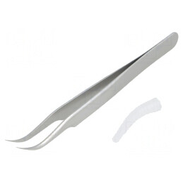 Pensetă Precizie 115mm Vârf Curbat TL 7-SA | Electronic-mag.ro | Componente Electronice