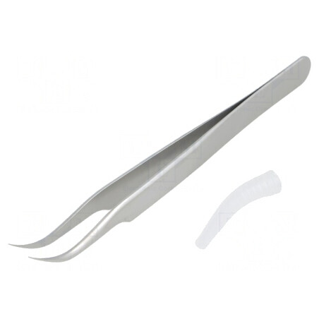 Pensetă Precizie 115mm Vârf Curbat TL 7-SA | Electronic-mag.ro | Componente Electronice