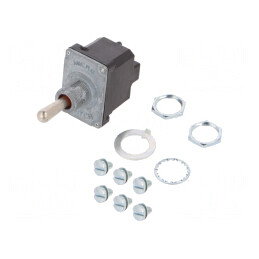 Comutator Basculant 3 Pozitii ON-ON-ON 6A/230VAC 15A/28VDC | Electronic-mag.ro | Componente Electronice