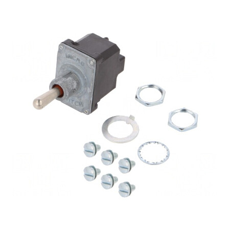 Comutator Basculant 3 Pozitii ON-ON-ON 6A/230VAC 15A/28VDC | Electronic-mag.ro | Componente Electronice