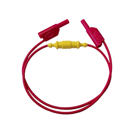Cablu de măsurare 20A mufă banană 4 mm | Electronic-mag.ro | Componente Electronice