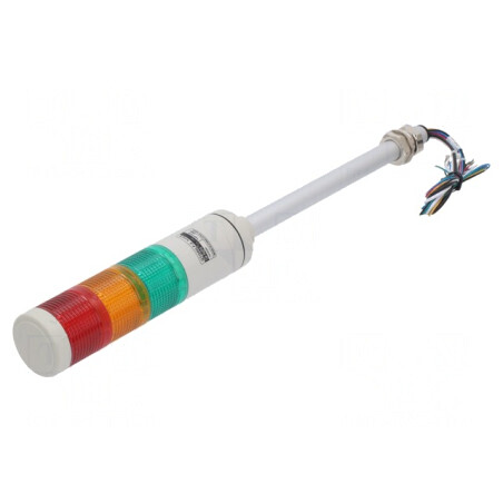 Coloană de Semnalizare LED Roșu/Ambră/Verde | Electronic-mag.ro | Componente Electronice